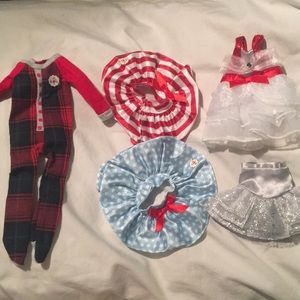 Elf on the shelf outfits Christmas decor🎄